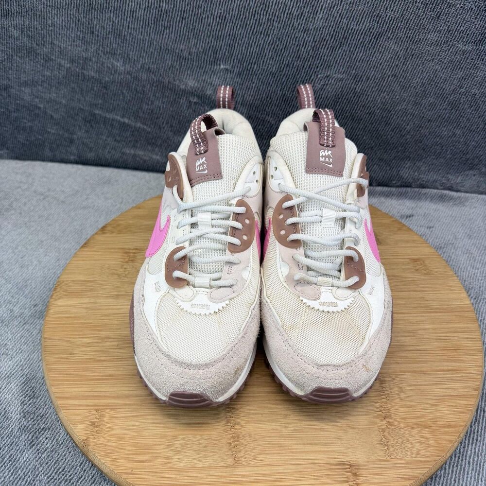 Nike Air Max 90 Futura Shoes Womens Size 7.5 Pink Cream Sneakers FZ3619-019 - Picture 3 of 11